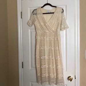 Lace Maternity Dress
